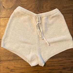 Sabo Skirt Drawstring Knit Shorts XS